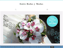 Tablet Screenshot of entrebodasymodas.com